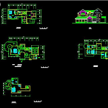别墅CAD图
