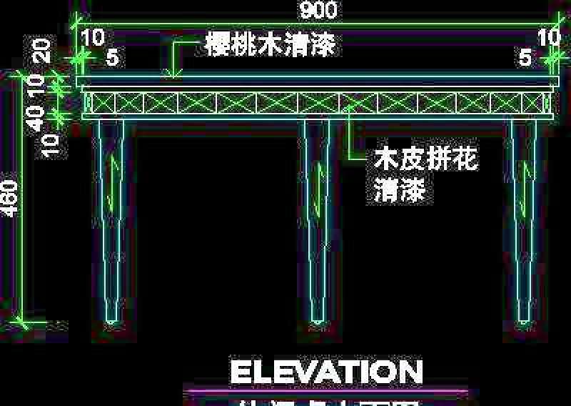 客房家具、宾馆实例CAD详图素材77