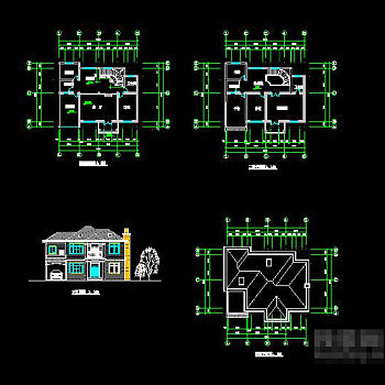 别墅CAD图纸