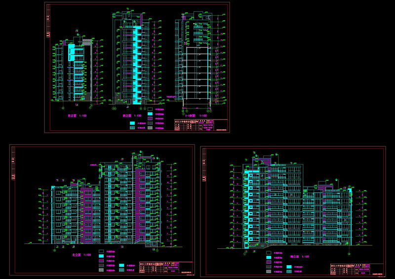 <a href=https://www.yitu.cn/su/8159.html target=_blank class=infotextkey>楼</a>房建筑<a href=https://www.yitu.cn/su/7590.html target=_blank class=infotextkey>设计</a>CAD<a href=https://www.yitu.cn/su/7937.html target=_blank class=infotextkey>图纸</a>