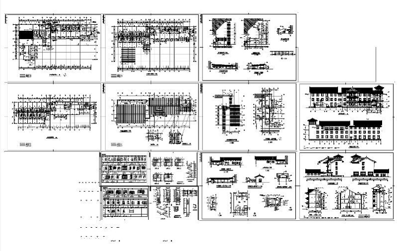 太湖古建筑cad<a href=https://www.yitu.cn/su/7937.html target=_blank class=infotextkey>图纸</a>