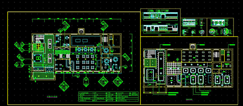 中<a href=https://www.yitu.cn/sketchup/canting/index.html target=_blank class=infotextkey><a href=https://www.yitu.cn/su/7825.html target=_blank class=infotextkey>餐厅</a></a>CAD装修图