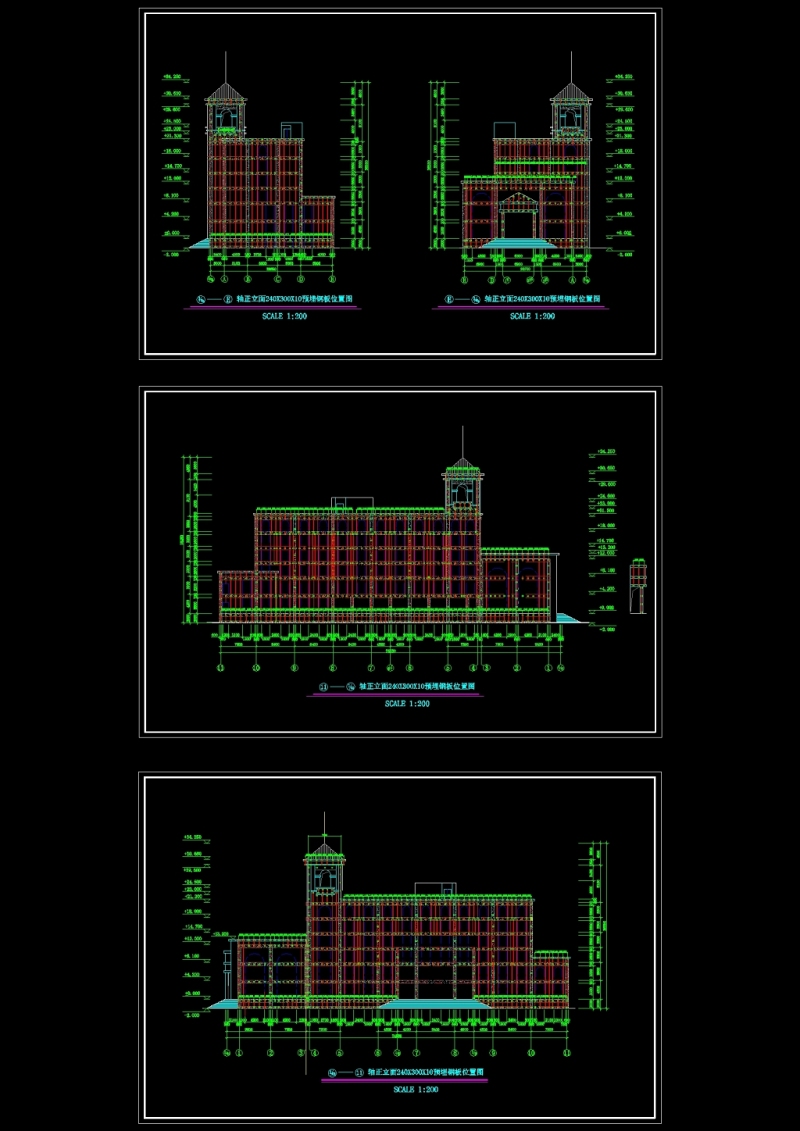 宾馆装修<a href=https://www.yitu.cn/su/7590.html target=_blank class=infotextkey>设计</a>立面图CAD<a href=https://www.yitu.cn/su/7937.html target=_blank class=infotextkey>图纸</a>