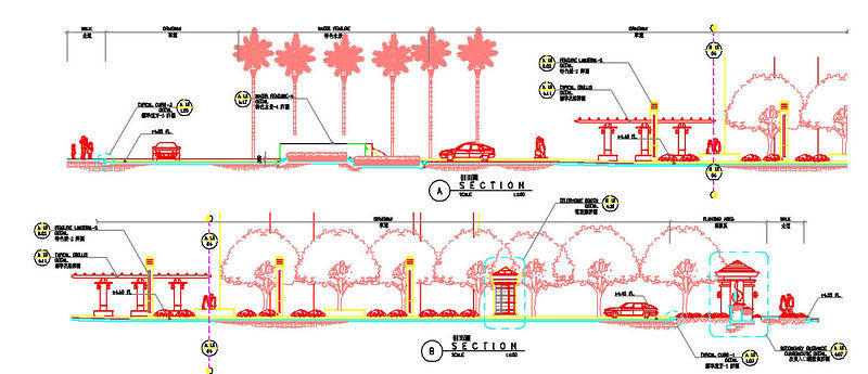 上海古北<a href=https://www.yitu.cn/sketchup/huayi/index.html target=_blank class=infotextkey>花</a>园景观cad<a href=https://www.yitu.cn/su/7937.html target=_blank class=infotextkey>图纸</a>