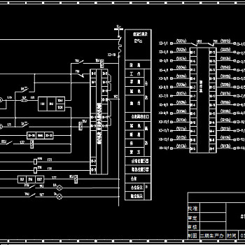 6KV变压器F+C开关CAD图纸