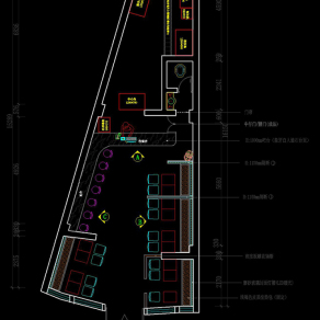 汉堡店设计CAD施工图