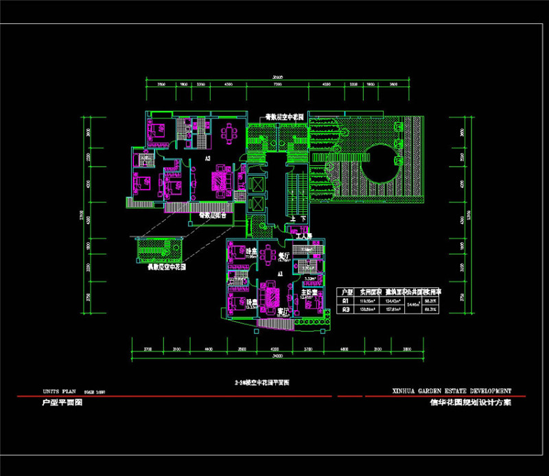 三户cad<a href=https://www.yitu.cn/su/7392.html target=_blank class=infotextkey>平面</a>图<a href=https://www.yitu.cn/su/7590.html target=_blank class=infotextkey>设计</a>CAD<a href=https://www.yitu.cn/su/7937.html target=_blank class=infotextkey>图纸</a>