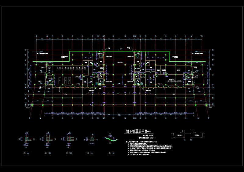 某大学图书馆cad<a href=https://www.yitu.cn/su/7937.html target=_blank class=infotextkey>图纸</a>建筑素材