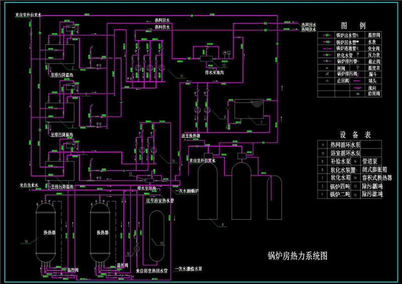 锅炉房浴室CAD给排<a href=https://www.yitu.cn/su/5628.html target=_blank class=infotextkey>水</a><a href=https://www.yitu.cn/su/7590.html target=_blank class=infotextkey>设计</a>图CAD<a href=https://www.yitu.cn/su/7937.html target=_blank class=infotextkey>图纸</a>