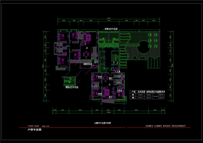 三户cad<a href=https://www.yitu.cn/su/7392.html target=_blank class=infotextkey>平面</a>图CAD<a href=https://www.yitu.cn/su/7937.html target=_blank class=infotextkey>图纸</a>