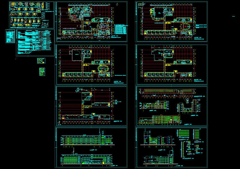 某<a href=https://www.yitu.cn/sketchup/xuexiao/index.html target=_blank class=infotextkey>学校</a>综合<a href=https://www.yitu.cn/su/8159.html target=_blank class=infotextkey>楼</a><a href=https://www.yitu.cn/su/7392.html target=_blank class=infotextkey>平面</a>图cad<a href=https://www.yitu.cn/su/7937.html target=_blank class=infotextkey>图纸</a>