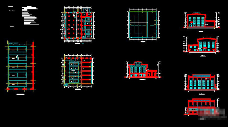 化工厂CAD<a href=https://www.yitu.cn/su/7937.html target=_blank class=infotextkey>图纸</a>