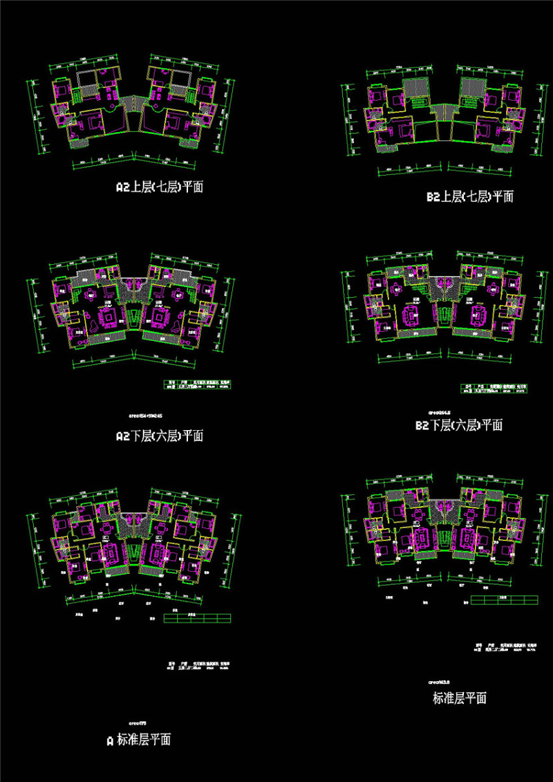 <a href=https://www.yitu.cn/su/7987.html target=_blank class=infotextkey>小区</a>二户六层cad<a href=https://www.yitu.cn/su/7392.html target=_blank class=infotextkey>平面</a>图CAD<a href=https://www.yitu.cn/su/7937.html target=_blank class=infotextkey>图纸</a>