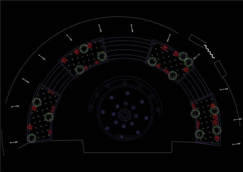 广场CAD<a href=https://www.yitu.cn/su/7937.html target=_blank class=infotextkey>图纸</a>