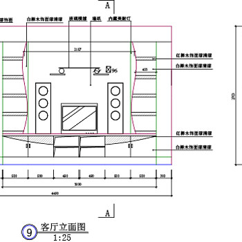 cad剖面图