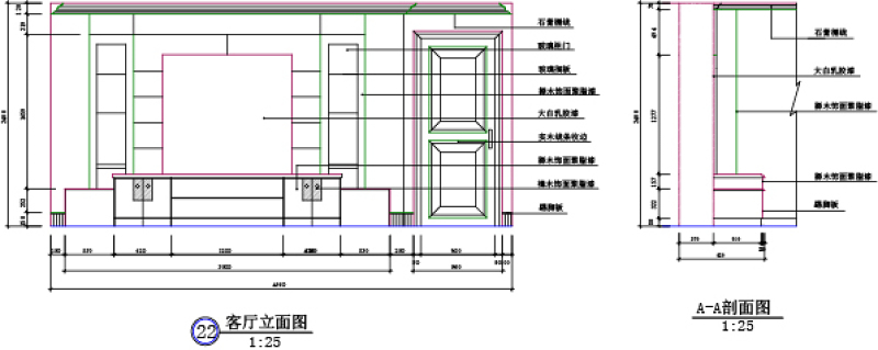 <a href=https://www.yitu.cn/sketchup/keting/index.html target=_blank class=infotextkey><a href=https://www.yitu.cn/su/6863.html target=_blank class=infotextkey>客厅</a></a>详细cad图