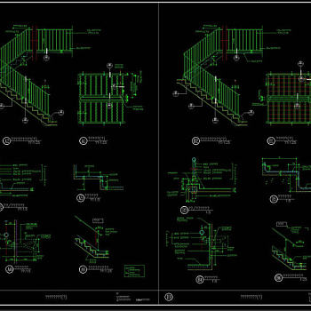 楼梯大样cad图纸