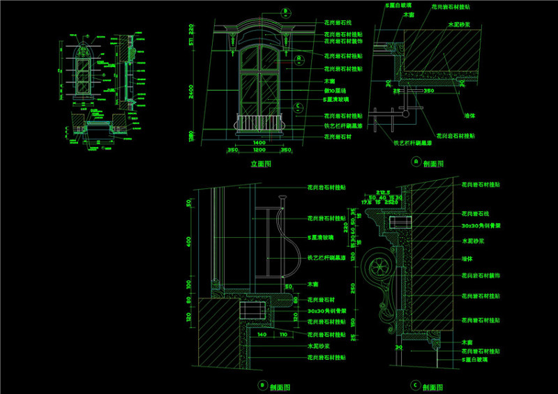 <a href=https://www.yitu.cn/sketchup/chuang/index.html target=_blank class=infotextkey>窗</a>CAD<a href=https://www.yitu.cn/su/7937.html target=_blank class=infotextkey>图纸</a>