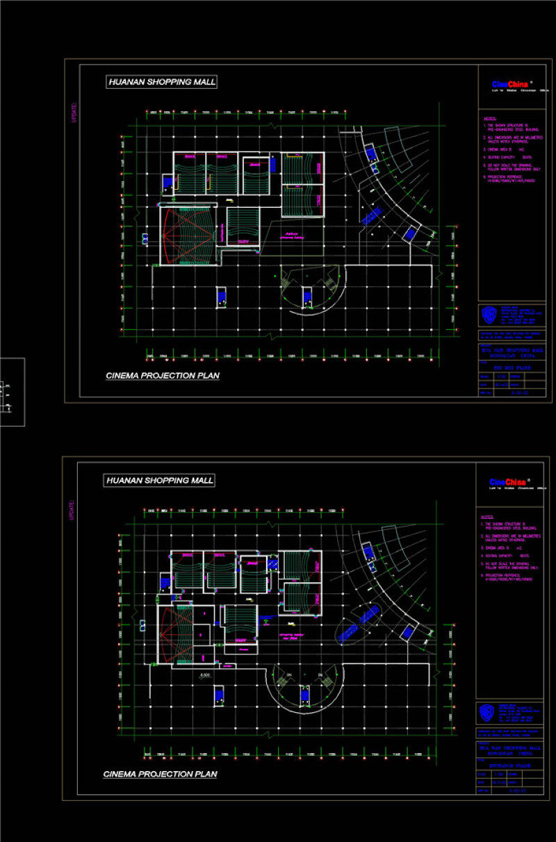 博物馆建筑图CAD图纸