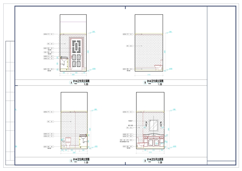 <a href=https://www.yitu.cn/su/7756.html target=_blank class=infotextkey>卫生间</a>cad详图