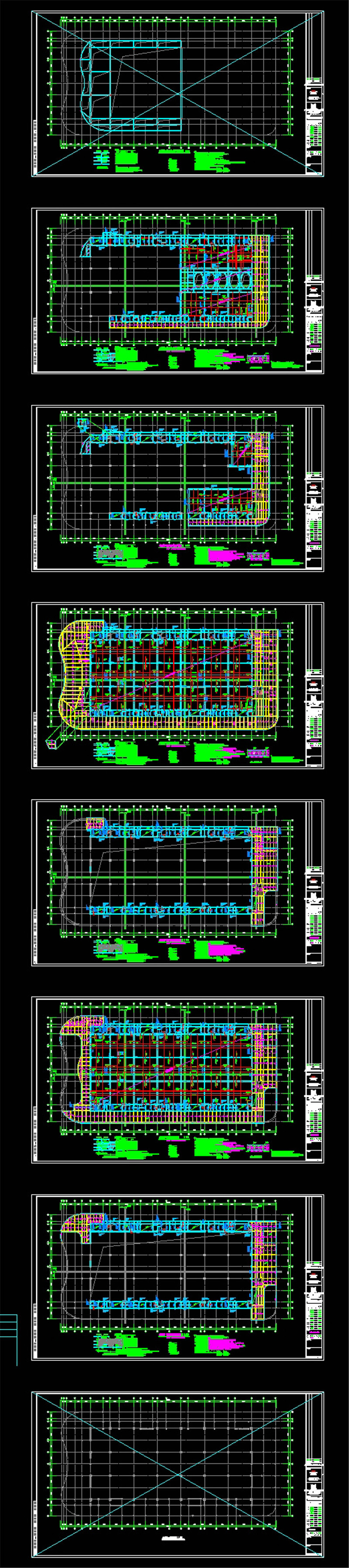 会展中心CAD<a href=https://www.yitu.cn/su/7937.html target=_blank class=infotextkey>图纸</a>