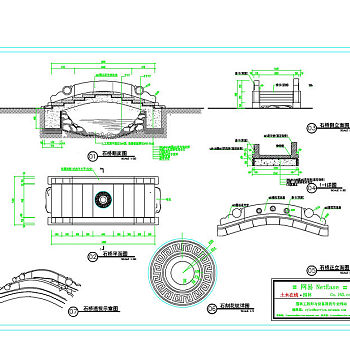 小桥施工cad详图