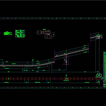 带式输送机设计CAD机械图纸
