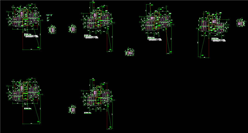 构架详图CAD<a href=https://www.yitu.cn/su/7937.html target=_blank class=infotextkey>图纸</a>