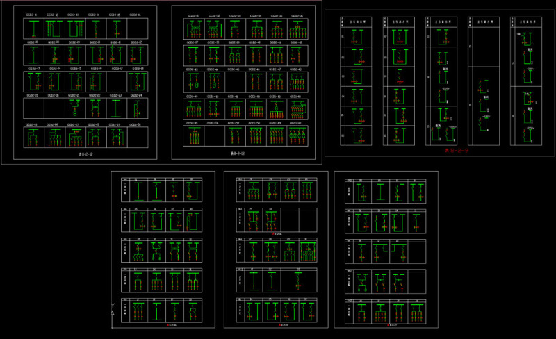 常用低压开关柜全套<a href=https://www.yitu.cn/su/7937.html target=_blank class=infotextkey>图纸</a>CAD<a href=https://www.yitu.cn/su/7937.html target=_blank class=infotextkey>图纸</a>