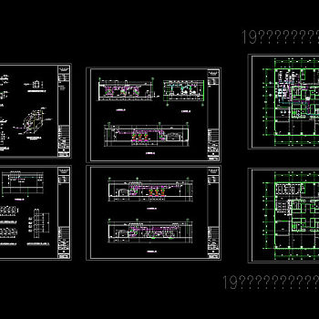 19层机房修改cad图纸
