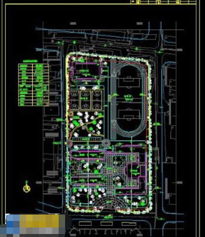 初中<a href=https://www.yitu.cn/sketchup/xuexiao/index.html target=_blank class=infotextkey>学校</a>建筑cad施工图<a href=https://www.yitu.cn/su/7590.html target=_blank class=infotextkey>设计</a><a href=https://www.yitu.cn/su/7937.html target=_blank class=infotextkey>图纸</a>