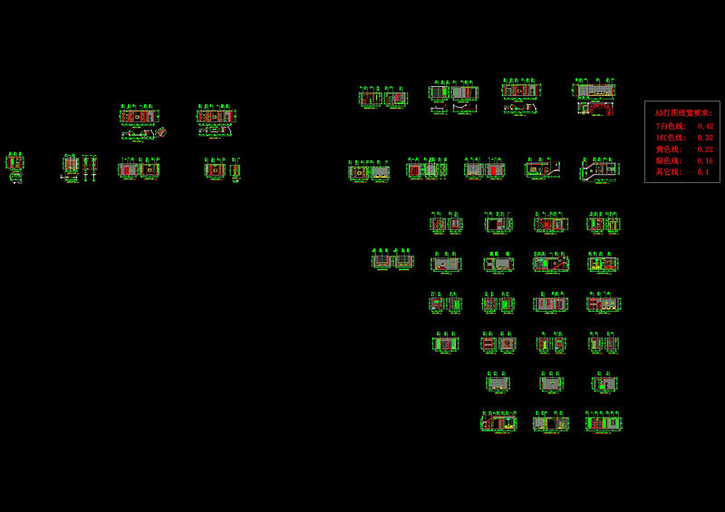 闽都大庄园别墅cad<a href=https://www.yitu.cn/su/7392.html target=_blank class=infotextkey>平面</a>图