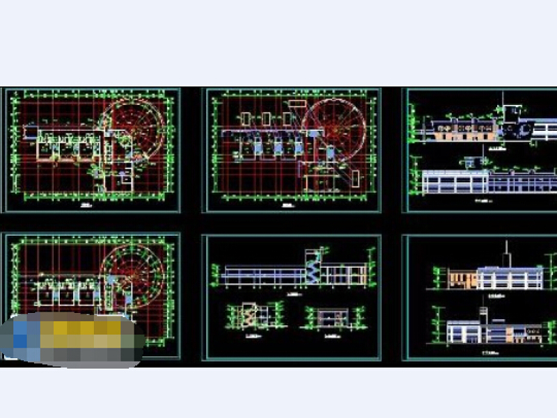 某大型<a href=https://www.yitu.cn/su/7587.html target=_blank class=infotextkey>幼儿园</a>cad建筑施工<a href=https://www.yitu.cn/su/7590.html target=_blank class=infotextkey>设计</a><a href=https://www.yitu.cn/su/7937.html target=_blank class=infotextkey>图纸</a>