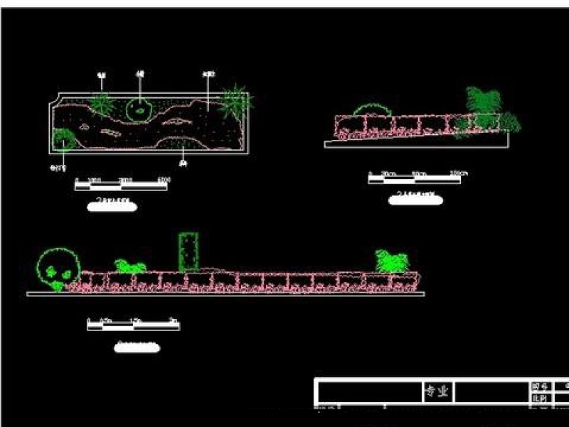 CAD<a href=https://www.yitu.cn/sketchup/huayi/index.html target=_blank class=infotextkey>花</a>坛及<a href=https://www.yitu.cn/sketchup/zhiwu/index.html target=_blank class=infotextkey><a href=https://www.yitu.cn/su/7836.html target=_blank class=infotextkey>植物</a></a>布置方案是大样图