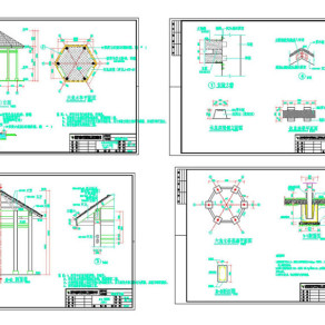 花园施工图CAD建筑图纸