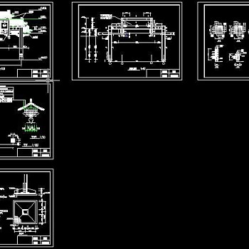 文化街古建牌坊CAD施工详图