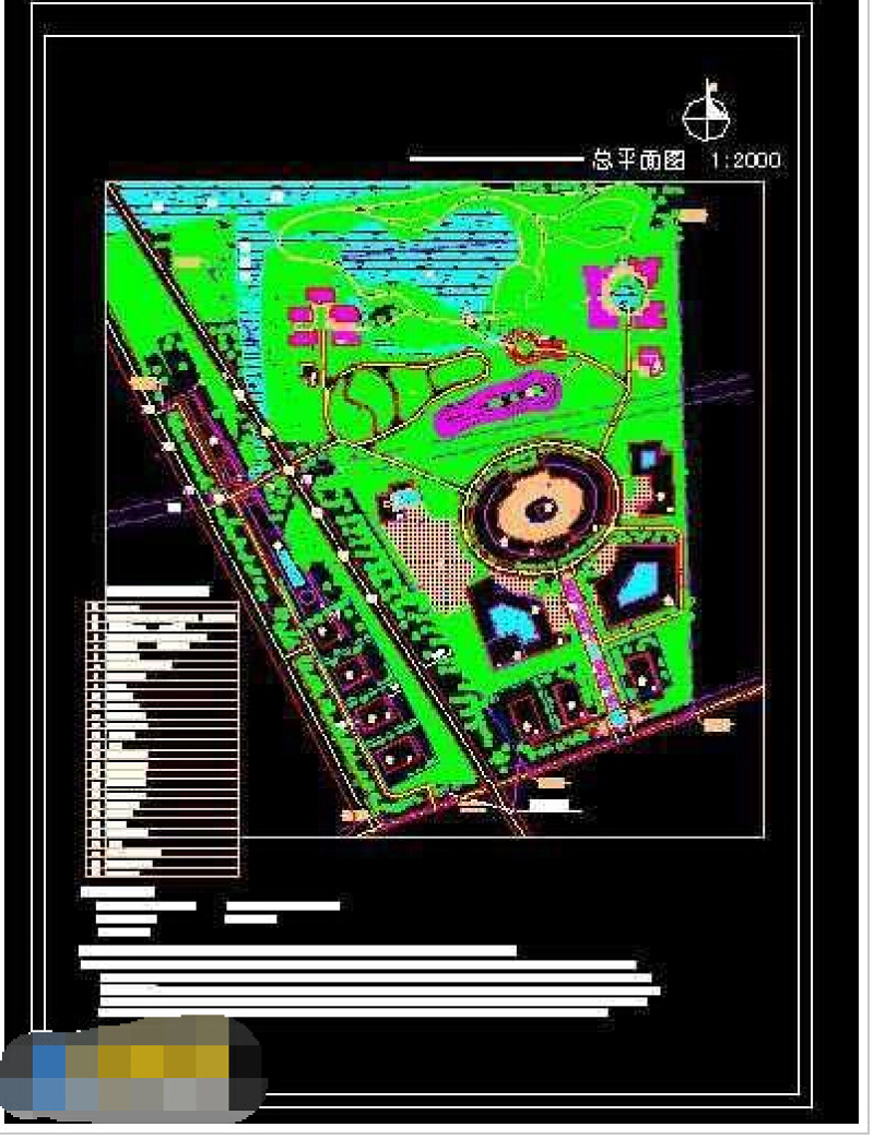 科技生态园cad<a href=https://www.yitu.cn/su/7392.html target=_blank class=infotextkey>平面</a>规划<a href=https://www.yitu.cn/su/7558.html target=_blank class=infotextkey>绿化</a>施工图