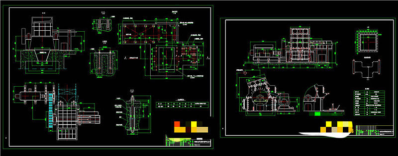破碎机CAD机械图纸