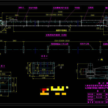埋刮板输送机设计CAD机械图纸