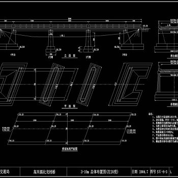 化龙村总体cad图纸