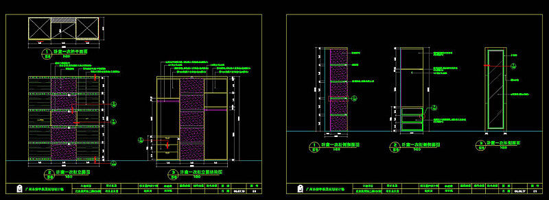 衣柜cad图纸