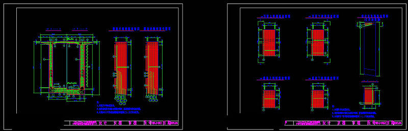 普通钢筋cad图纸