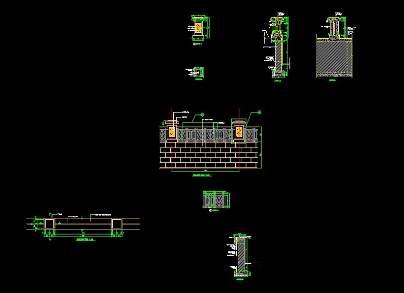 挡土围墙上<a href=https://www.yitu.cn/su/langan.html target=_blank class=infotextkey><a href=https://www.yitu.cn/sketchup/langan/index.html target=_blank class=infotextkey><a href=https://www.yitu.cn/su/6781.html target=_blank class=infotextkey>栏杆</a></a></a>cad大样详<a href=https://www.yitu.cn/su/7590.html target=_blank class=infotextkey>设计</a>施工