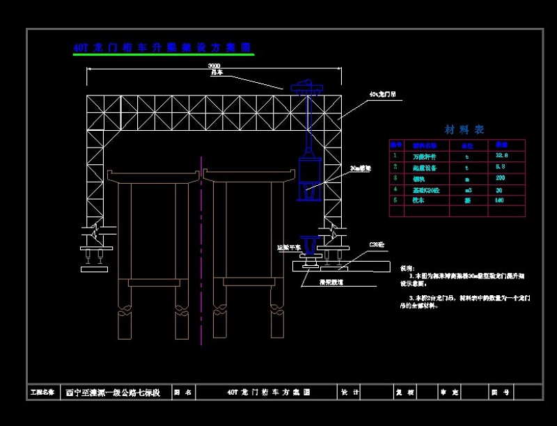 40T<a href=https://www.yitu.cn/su/7536.html target=_blank class=infotextkey>龙</a>门桁车升梁架CAD<a href=https://www.yitu.cn/su/7590.html target=_blank class=infotextkey>设计</a>方案<a href=https://www.yitu.cn/su/7937.html target=_blank class=infotextkey>图纸</a>