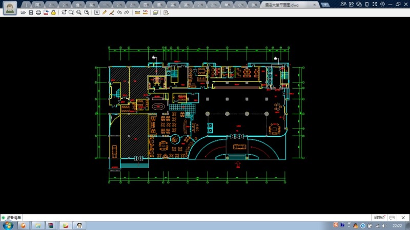 南方某豪华大<a href=https://www.yitu.cn/sketchup/jiudiandatang/index.html target=_blank class=infotextkey><a href=https://www.yitu.cn/su/7736.html target=_blank class=infotextkey><a href=https://www.yitu.cn/su/7829.html target=_blank class=infotextkey>酒店</a>大堂</a></a>CAD整套<a href=https://www.yitu.cn/su/7392.html target=_blank class=infotextkey>平面</a>设