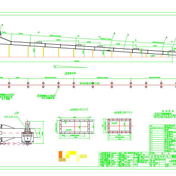 埋刮板机CAD机械图纸