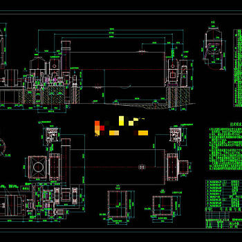 磨机CAD机械图纸