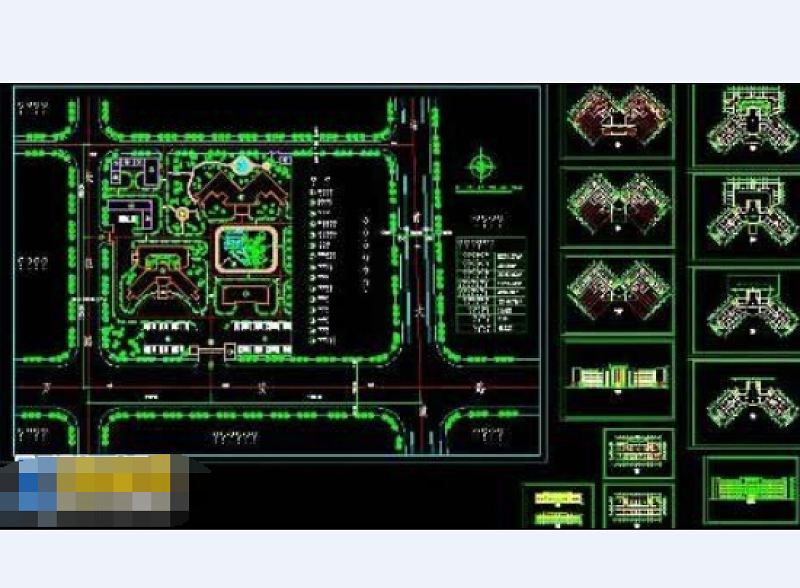 整套<a href=https://www.yitu.cn/sketchup/yiyuan/index.html target=_blank class=infotextkey><a href=https://www.yitu.cn/su/7276.html target=_blank class=infotextkey>医院</a></a>总体及建筑<a href=https://www.yitu.cn/su/7590.html target=_blank class=infotextkey>设计</a>方案cad施工图