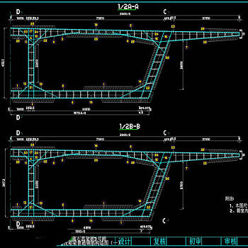 节段钢筋cad图纸