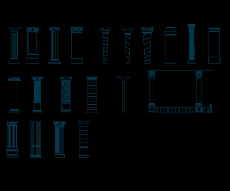 CAD<a href=https://www.yitu.cn/sketchup/luomazhu/index.html target=_blank class=infotextkey>罗<a href=https://www.yitu.cn/su/8021.html target=_blank class=infotextkey>马</a>柱</a>图片